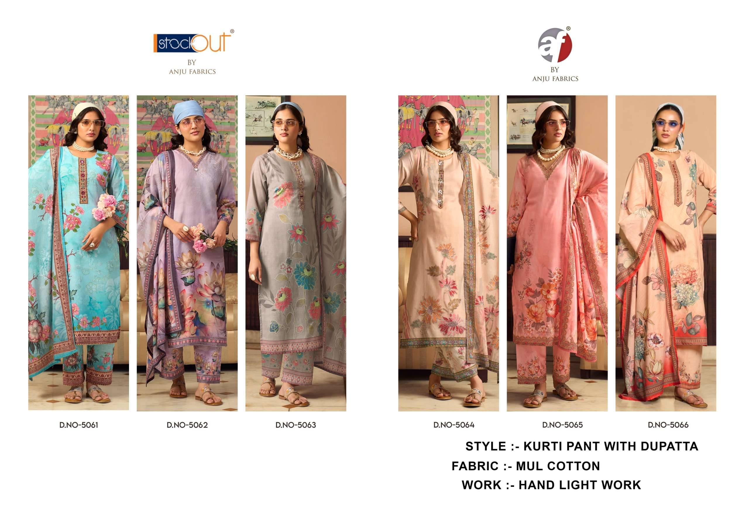 Anju fabrics comfort lady vol 3 Designer kurtis in Kolkata
